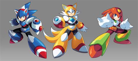 sonic mega man x|mega man in sonic 2.